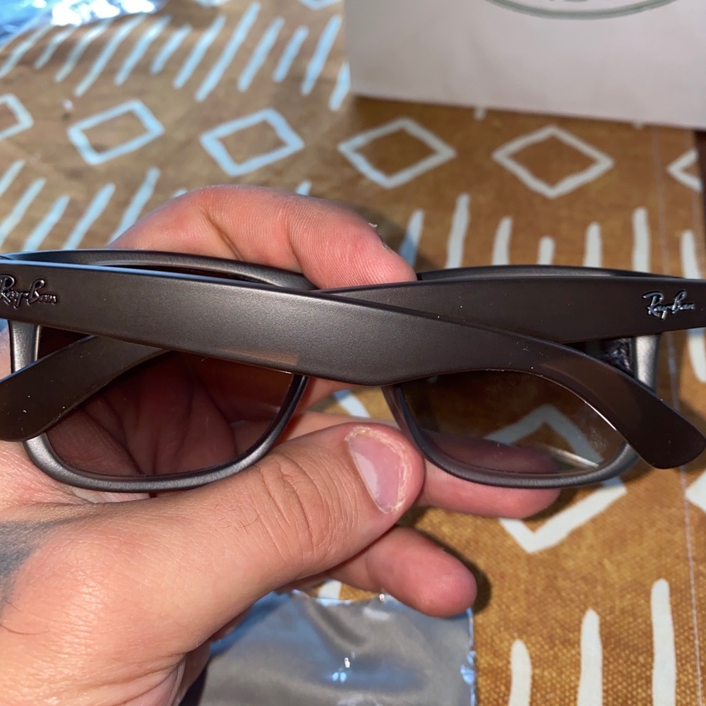Ray Ban Justin Sunglasses Matte Grey Finish